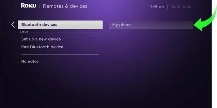 reset roku connected devices