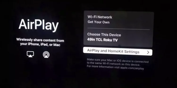 roku not compatible with airplay