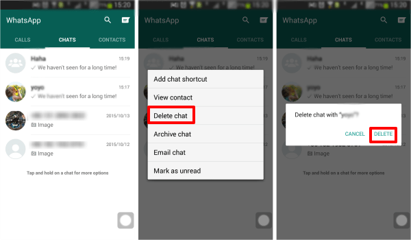 How To Delete A WhatsApp Chat Permanently