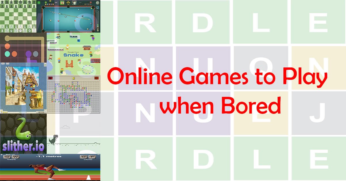 Online Games to Play when Bored at Work or Home in 2022 - Aik Pakistani