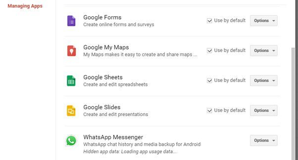 Read The Messages By Using Google Drive